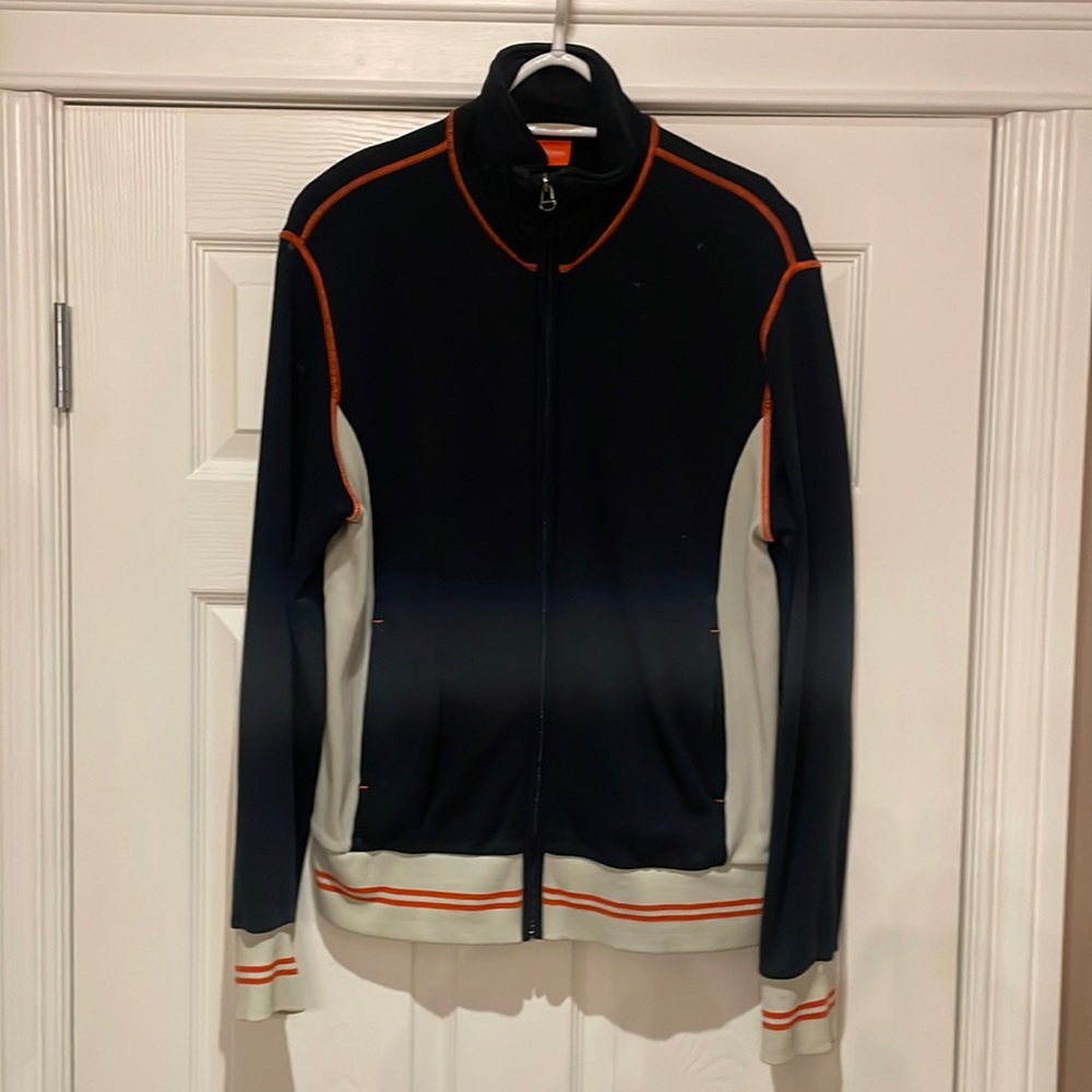 Hugo Boss Zip-up Mens Sweater Size L